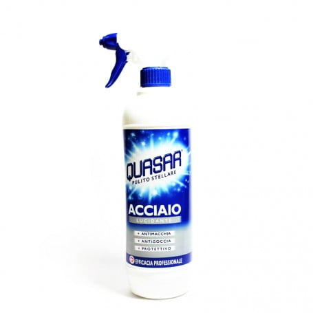 Quasar Acciaio- Soluție pentru inox 650ml. – Pini Distribution Alimentari  SRL