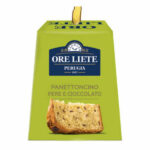 PANETTONE ORELIETE CU PERE ŞI CIOCOLATĂ